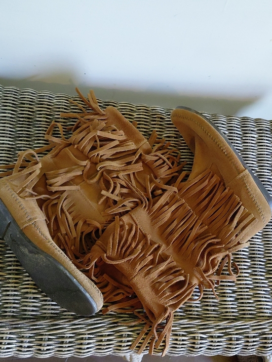 Minnetonka Shoes - Minnetonka Suede Fringe Moccasin Boots